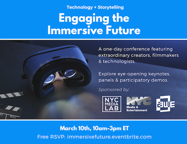 Engaging the Immersive Future