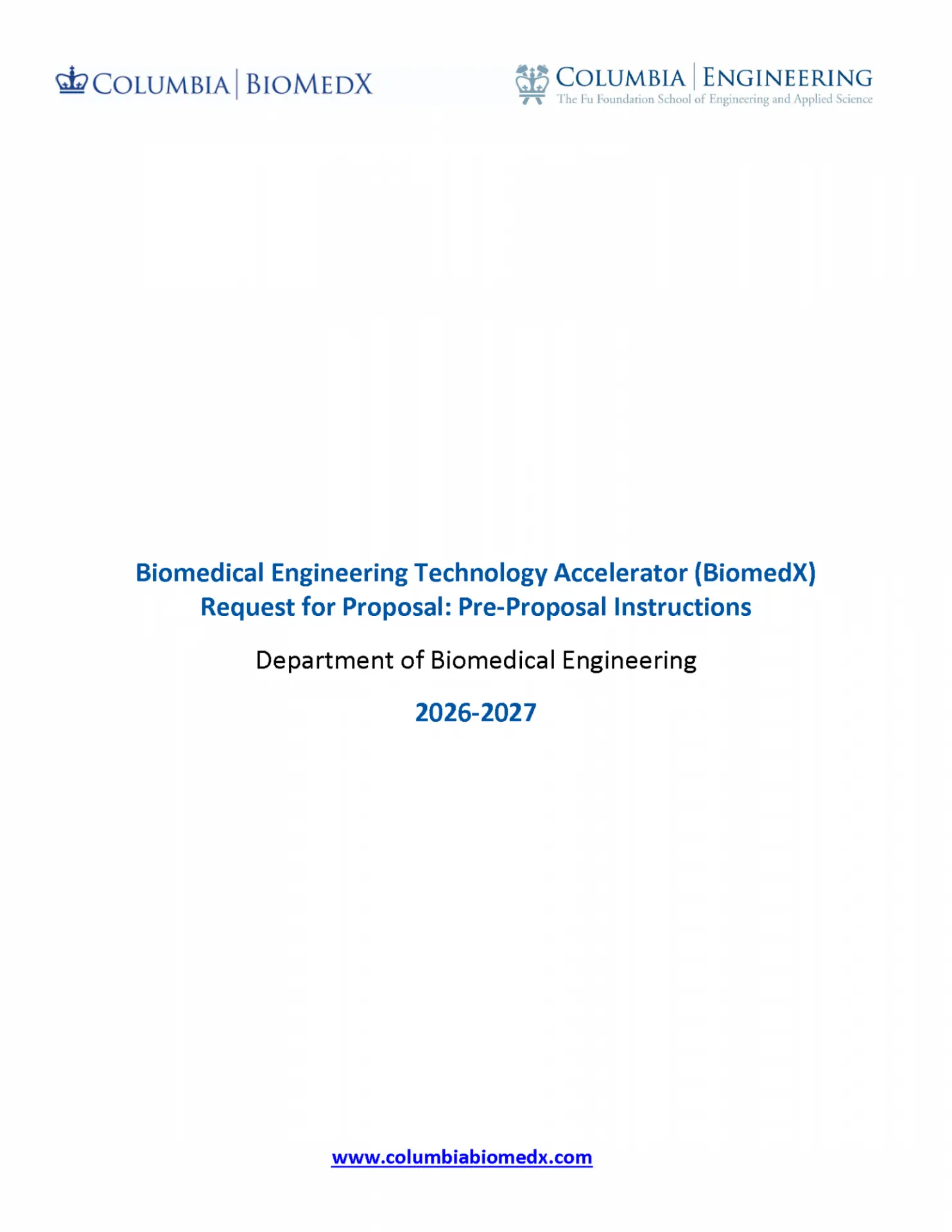 Biomedx rfa