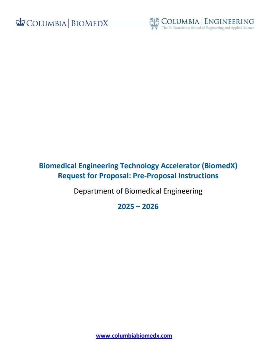 BiomedX RFA