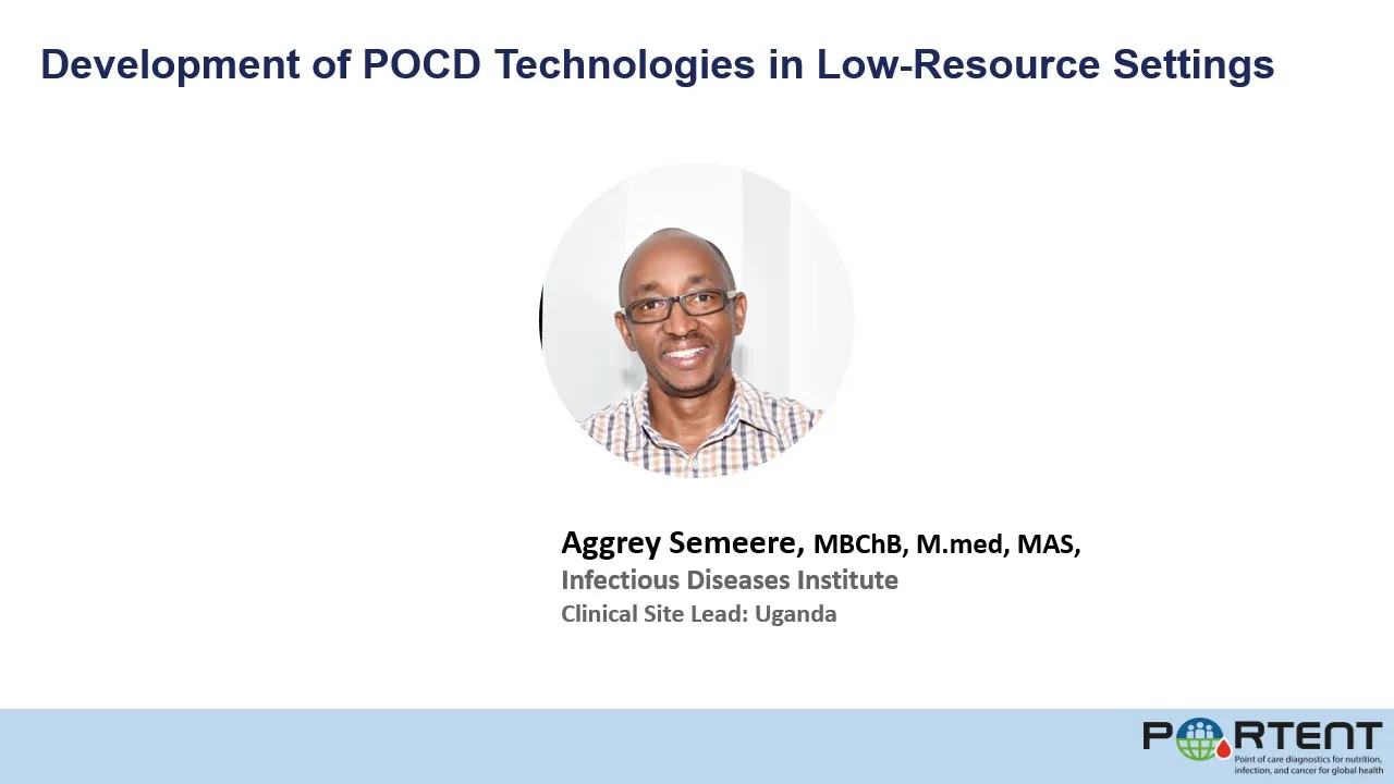 Development of POCD Technologies in Low-Resource Settings